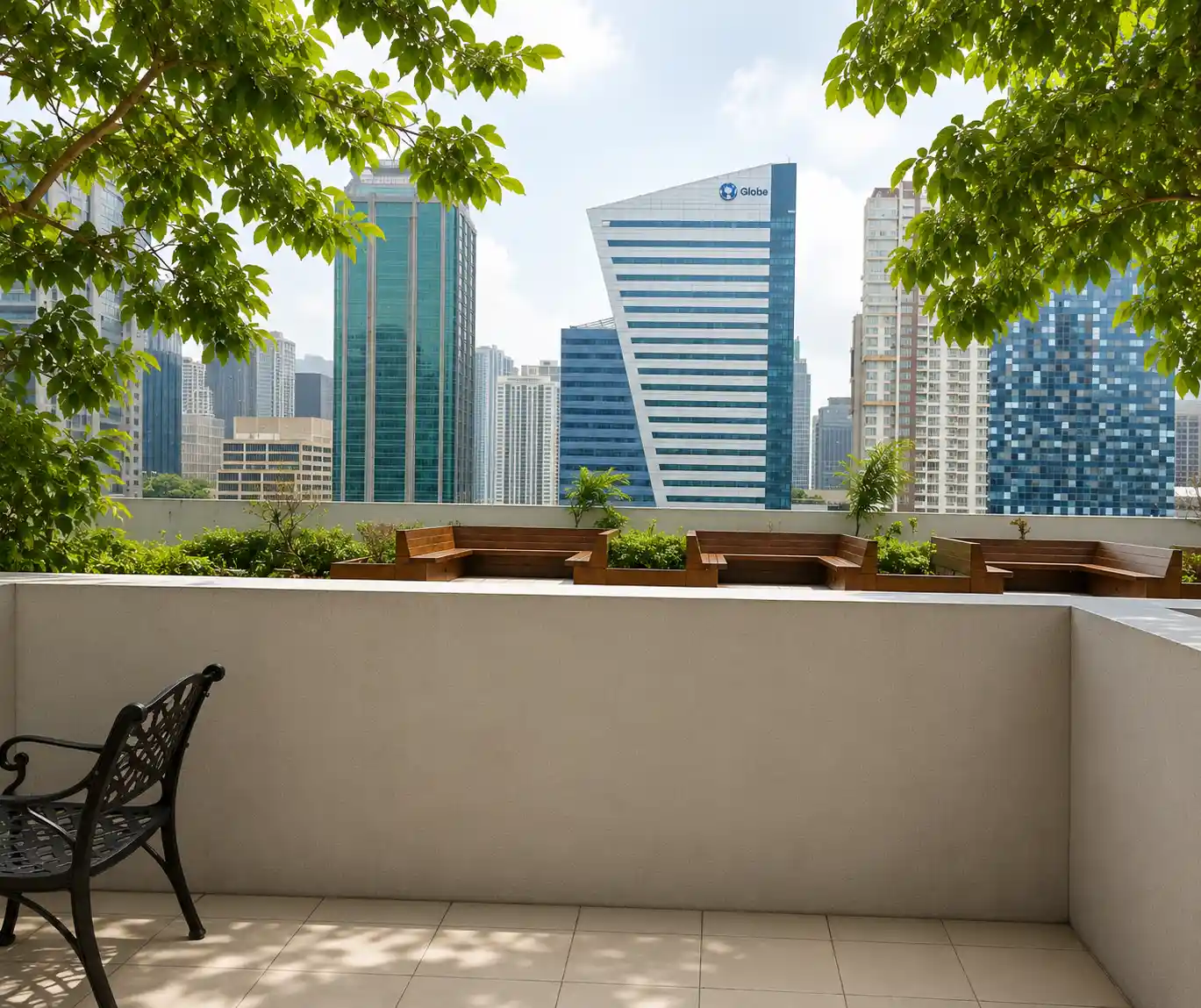 View from balcony