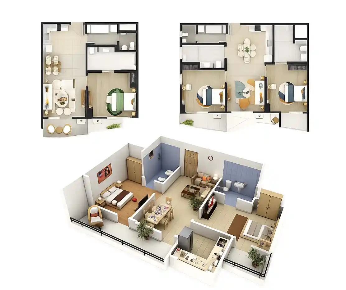 Condominum and Townhouse Floor Plan