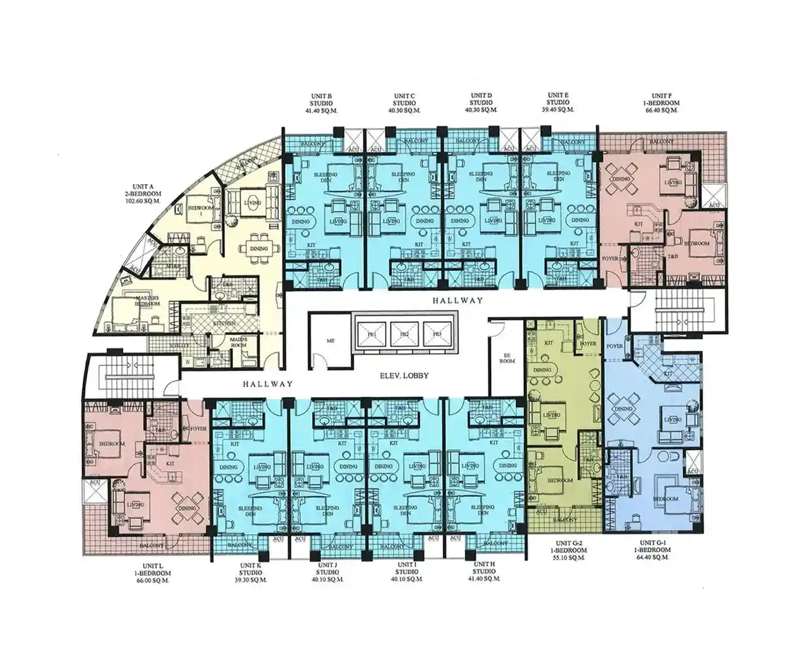 The Venice Luxury Residences Floor Plan